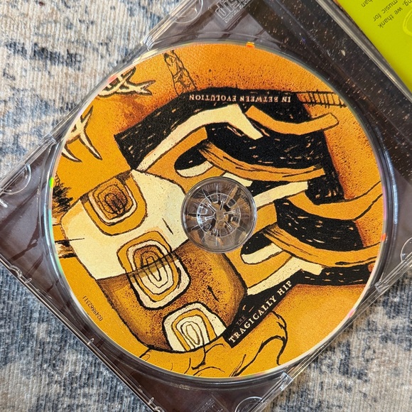 The Tragically Hip 'In Between Evolution' CD - Orange Cover - Picture 5 of 6
